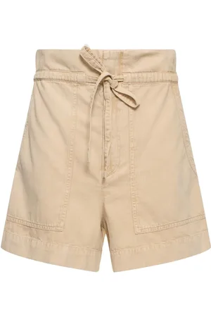 Marant Etoile Short Taille Haute Avec Cordons Ipolyte
