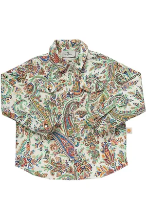 Etro Veste En Coton Stretch Imprimé
