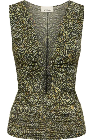 Isabel Marant Haut En Viscose Imprimée Jillya