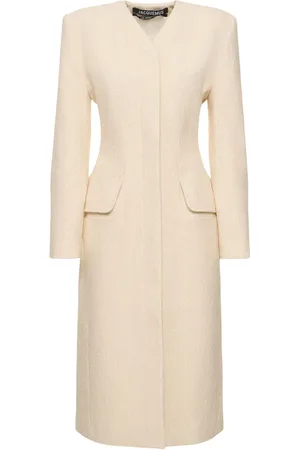 Jacquemus Manteau Midi En Polaire De Coton Le Manteau Cubo