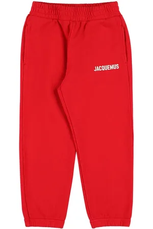 Jacquemus Pantalon De Survêtement En Coton À Imprimé Logo