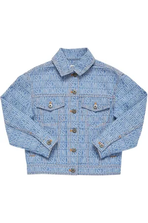 Moschino Veste En Denim De Coton Mélangé