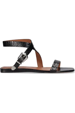 PARIS TEXAS Sandales Embossées Croco Lauren 10 Mm