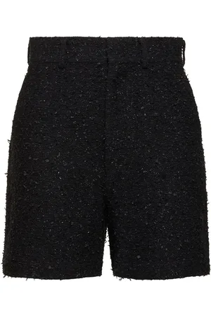 JUNYA WATANABE Short En Tweed De Coton Mélangé