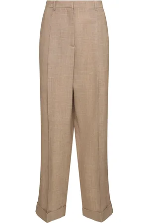 The Row Pantalon Droit En Laine Tor