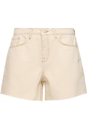 Triarchy Short Taille Haute En Denim T-long