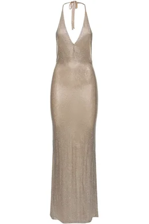 GIUSEPPE DI MORABITO Robe Longue Embellie À Encolure Licou