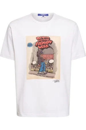 JUNYA WATANABE T-shirt En Jersey De Coton Imprimé