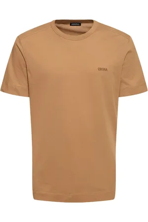 Ermenegildo Zegna T-shirt Manches Courtes En Coton