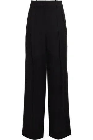 Michael Kors Pantalon Ample En Lin Taille Mi-haute