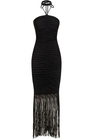 The Andamane Robe Midi En Jersey Drapé Rosalia
