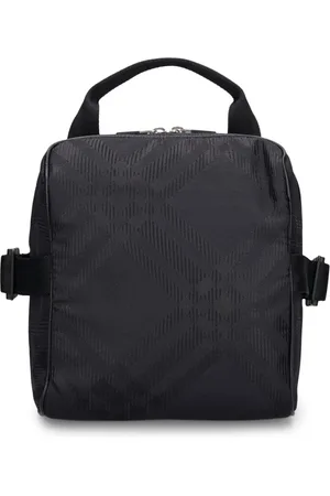 Burberry Sac Bandoulière En Jacquard Imprimé Carreaux
