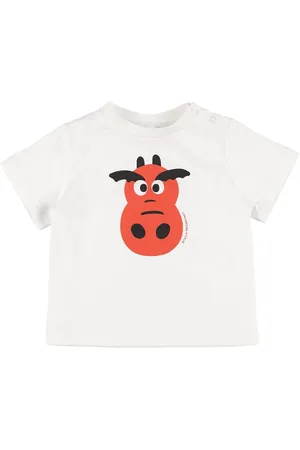 Stella McCartney T-shirt En Jersey De Coton Biologique Imprimé