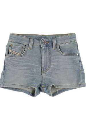 Diesel Short En Denim De Coton