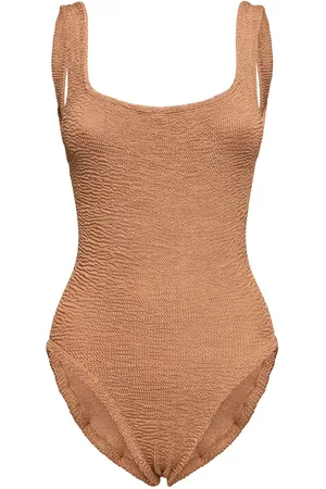 Hunza G Maillot De Bain Une Pièce À Encolure Carrée