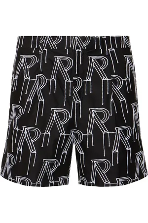 Represent Short En Coton Brodé Initial