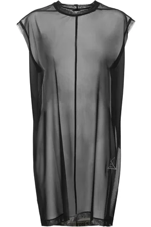 Rick Owens Haut Long En Micromesh Champion