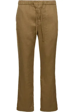 Frescobol Carioca Pantalon Chino En Lin Et Coton Oscar