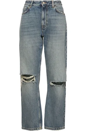 Balenciaga Jean Loose En Denim Buckle