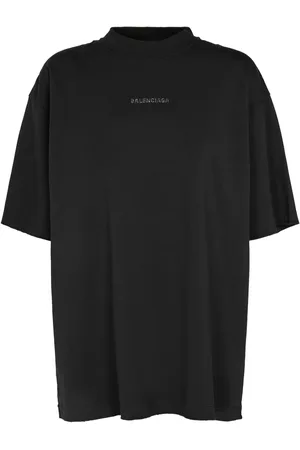 Balenciaga T-shirt Medium Fit En Jersey Embelli