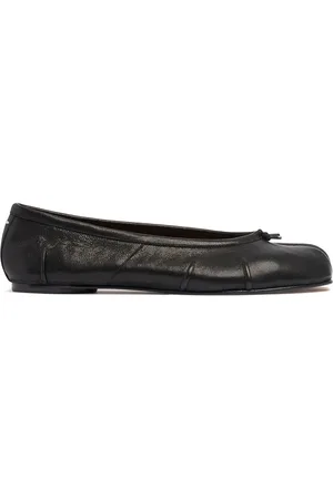 Maison Margiela Ballerines En Cuir Tabi 10 Mm