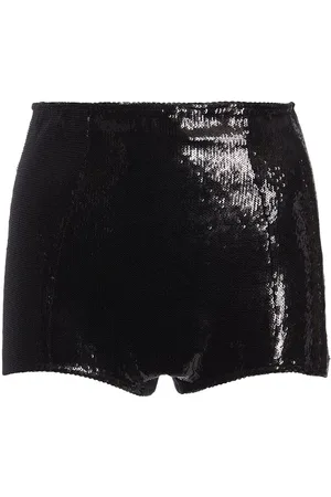 Dolce & Gabbana Short Taille Haute En Sequins