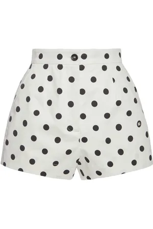 Dolce & Gabbana Short En Drill À Pois