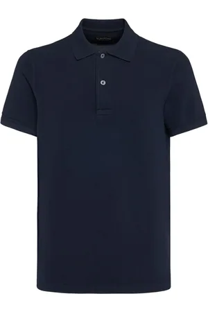 Tom Ford Polo En Piqué De Coton Tennis