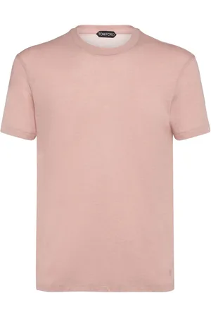 Tom Ford T-shirt En Coton Mélangé À Col Ras-du-cou