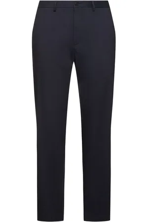 THEORY Pantalon Droit En Lin Mélangé Curtis