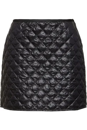 Moncler Jupe Courte En Nylon Rembourré