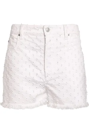 Isabel Marant Short En Denim De Coton Lesia