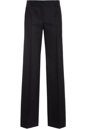 Dolce & Gabbana Pantalon Ample En Laine Stretch