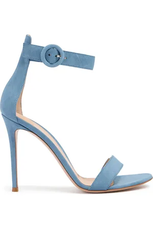 Gianvito Rossi Sandales En Daim Portofino 105 Mm