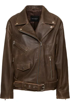 Manokhi Veste En Cuir Kaisa