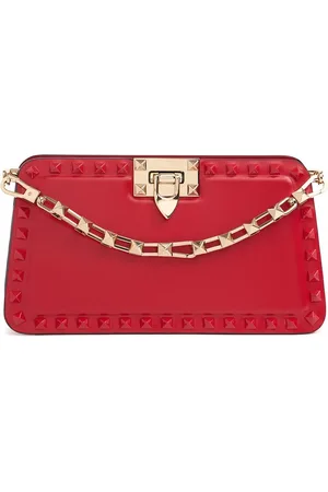 VALENTINO GARAVANI Pochette En Cuir Rockstud