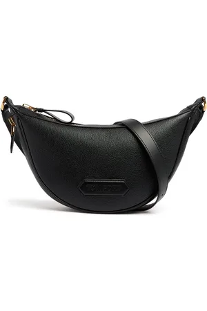 Tom Ford Sacoche En Cuir Brillant Zip Line