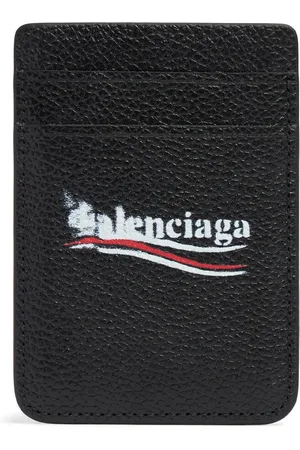 Balenciaga Porte-cartes En Cuir Cash Magnet