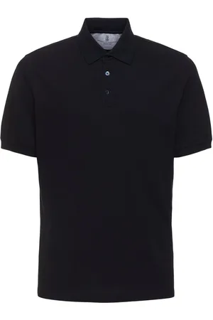 Brunello Cucinelli Polo En Piqué De Coton