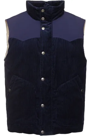 Brunello Cucinelli Gilet Côtelé Rembourré