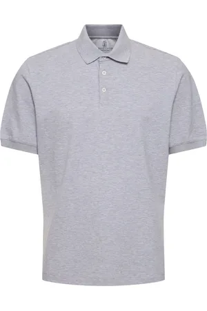 Brunello Cucinelli Polo En Piqué De Coton