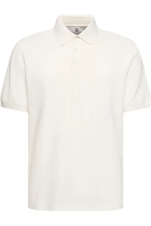 Brunello Cucinelli Polo En Piqué De Coton