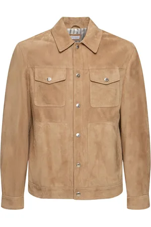 Brunello Cucinelli Veste En Daim