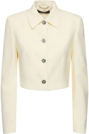 VERSACE Veste En Viscose Et Soie