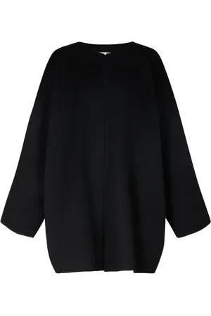 The Row Manteau Court En Maille De Cachemire Sans Col Raj