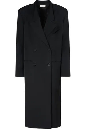 The Row Manteau En Laine À Double Boutonnage Indra