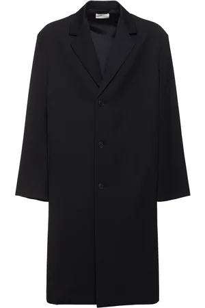The Row Manteau En Laine À Boutonnage Simple Argo