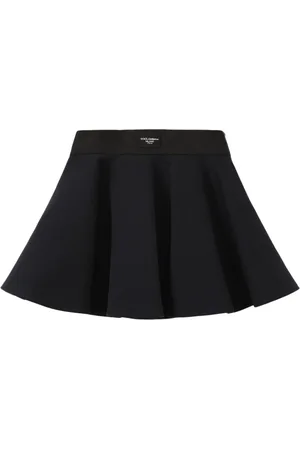Dolce & Gabbana Jupe Courte En Coton À Logo