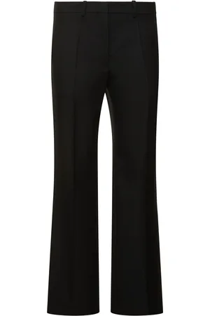 The Row Pantalon Évasé En Laine Albereta