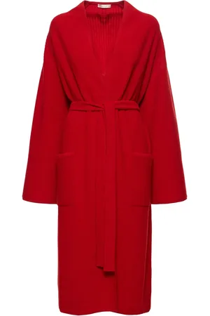 The Row Manteau En Maille De Cachemire & Ceinture Ghali
